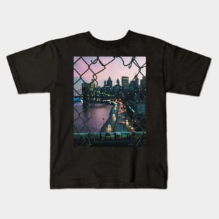 New York City Lights Kids T-Shirt